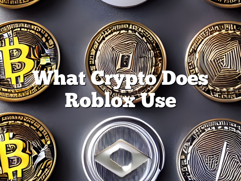 What Crypto Does Roblox Use