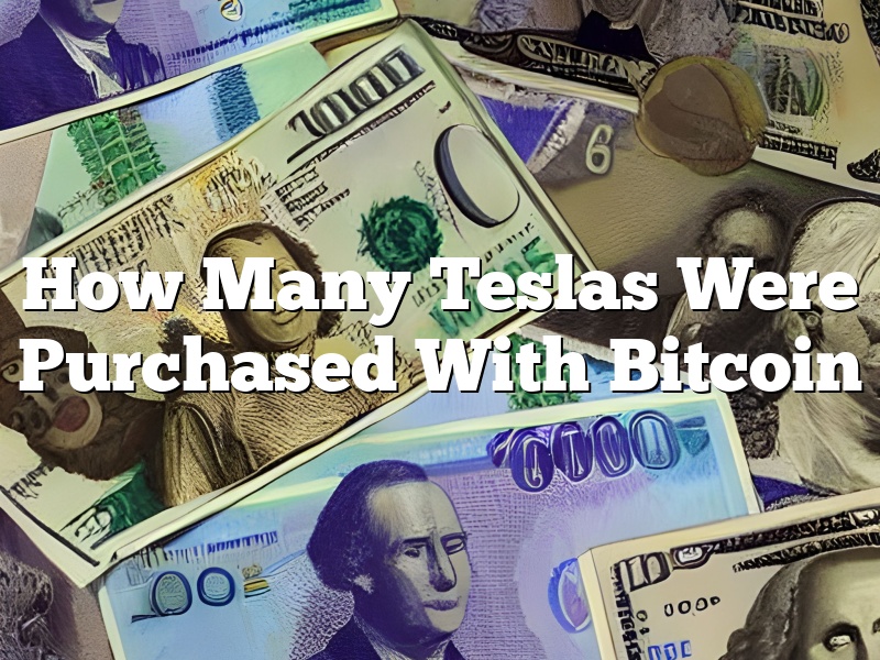 How Many Teslas Were Purchased With Bitcoin