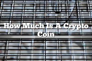 How Much Is A Crypto Coin