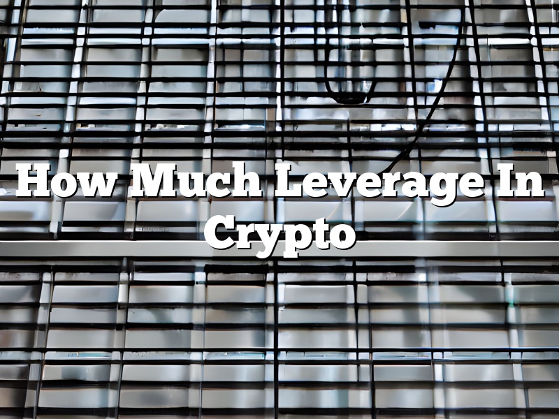 How Much Leverage In Crypto