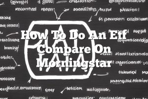 How To Do An Etf Compare On Morningstar
