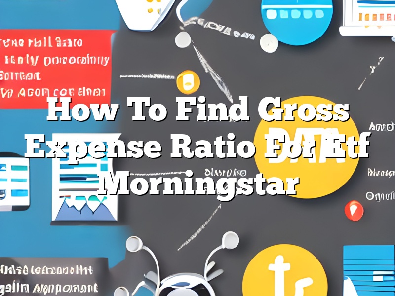 How To Find Gross Expense Ratio For Etf Morningstar