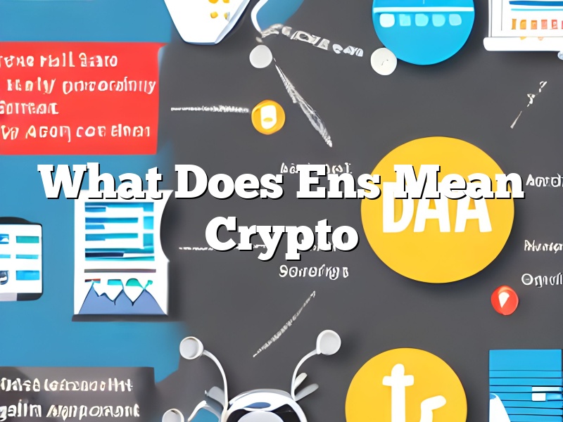 What Does Ens Mean Crypto