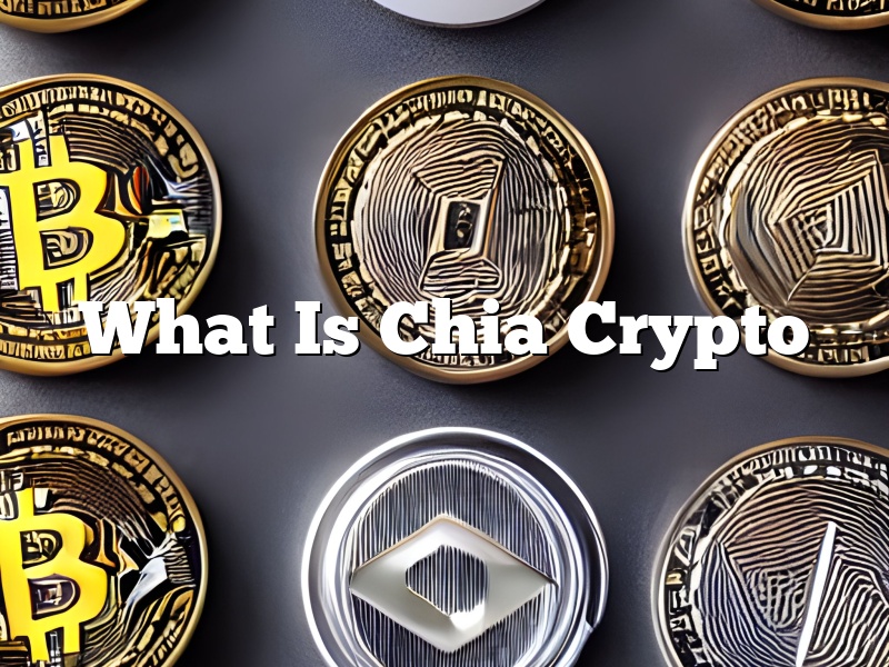 What Is Chia Crypto
