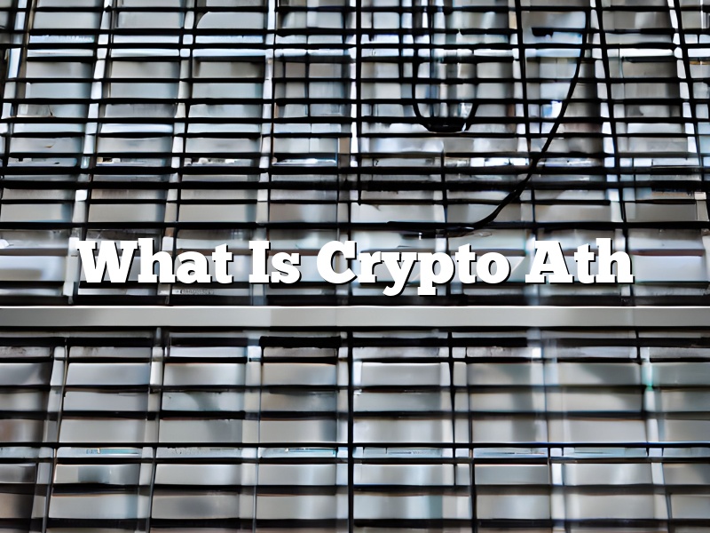 What Is Crypto Ath