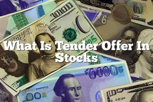 What Is Tender Offer In Stocks