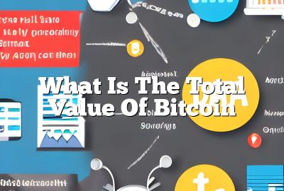 What Is The Total Value Of Bitcoin
