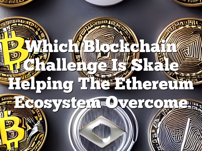 Which Blockchain Challenge Is Skale Helping The Ethereum Ecosystem Overcome