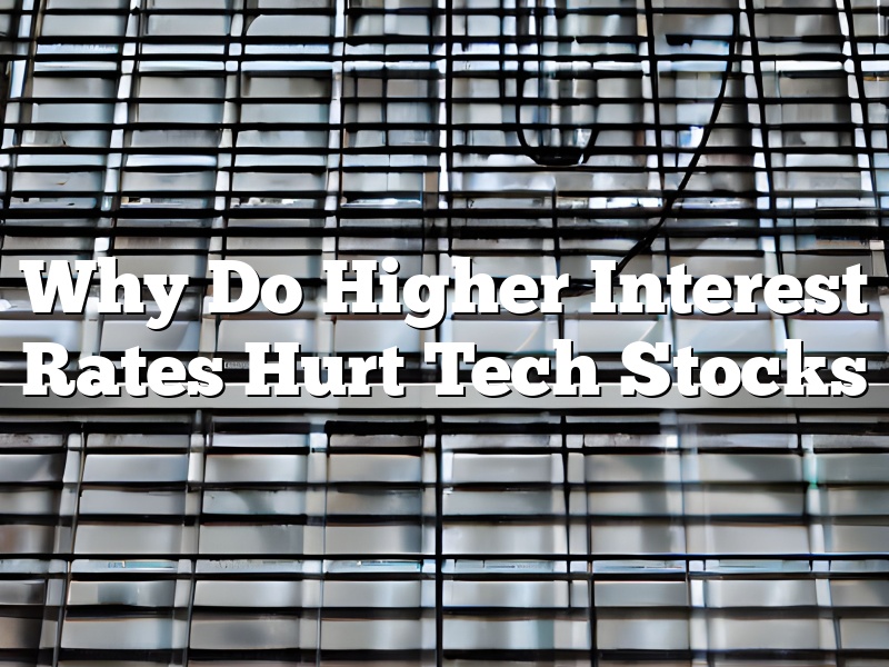 Why Do Higher Interest Rates Hurt Tech Stocks