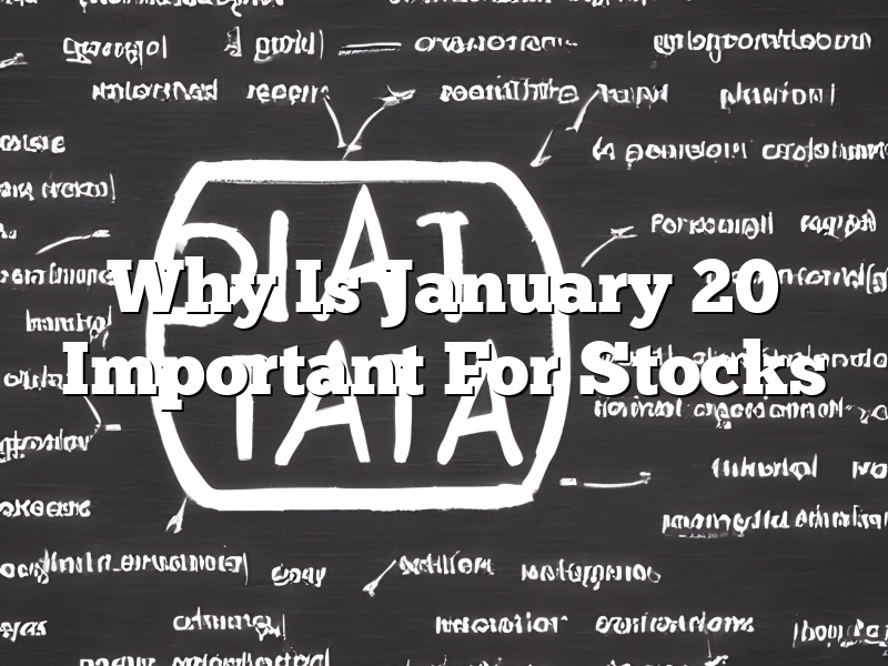Why Is January 20 Important For Stocks