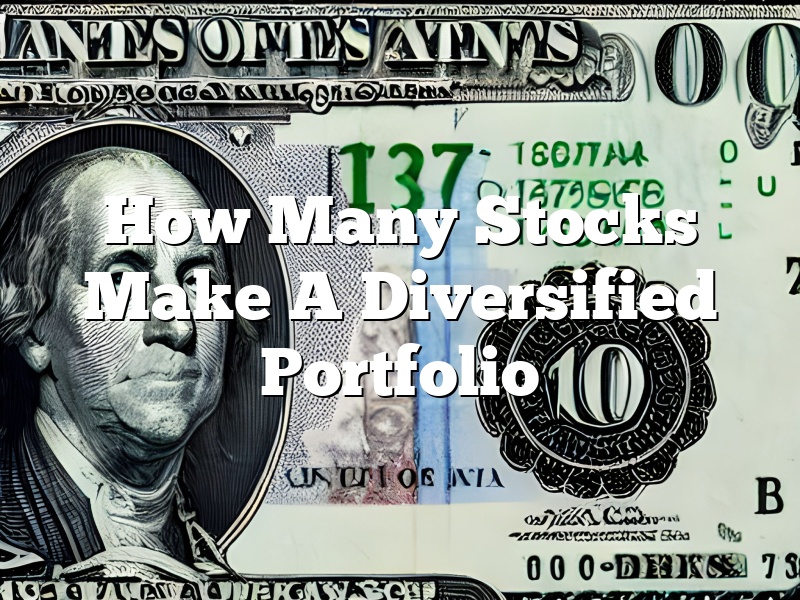 How Many Stocks Make A Diversified Portfolio
