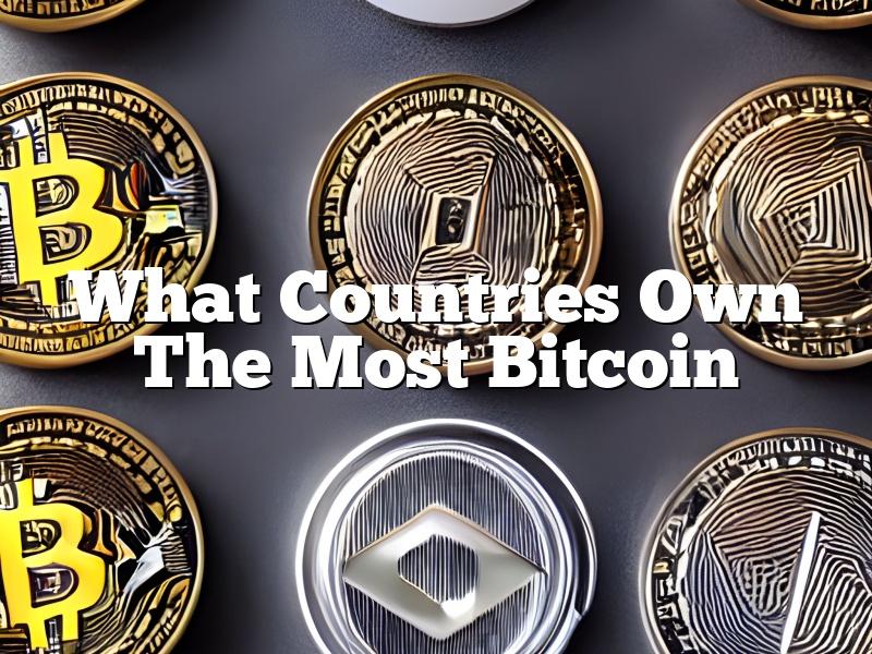 What Countries Own The Most Bitcoin