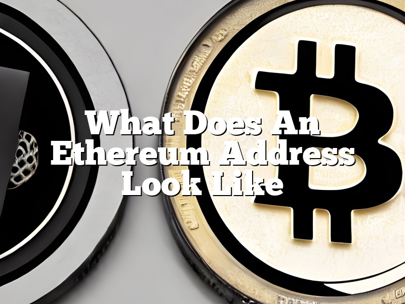 What Does An Ethereum Address Look Like