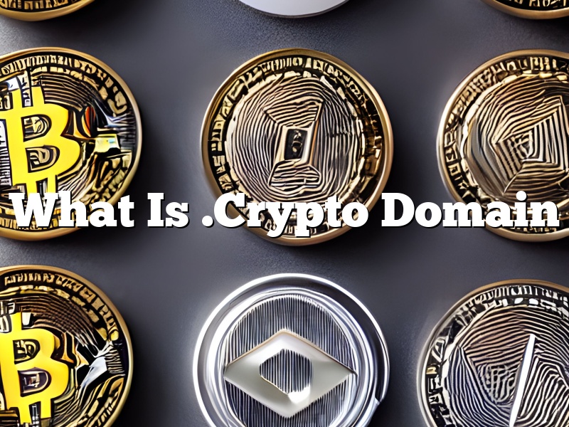 What Is .Crypto Domain