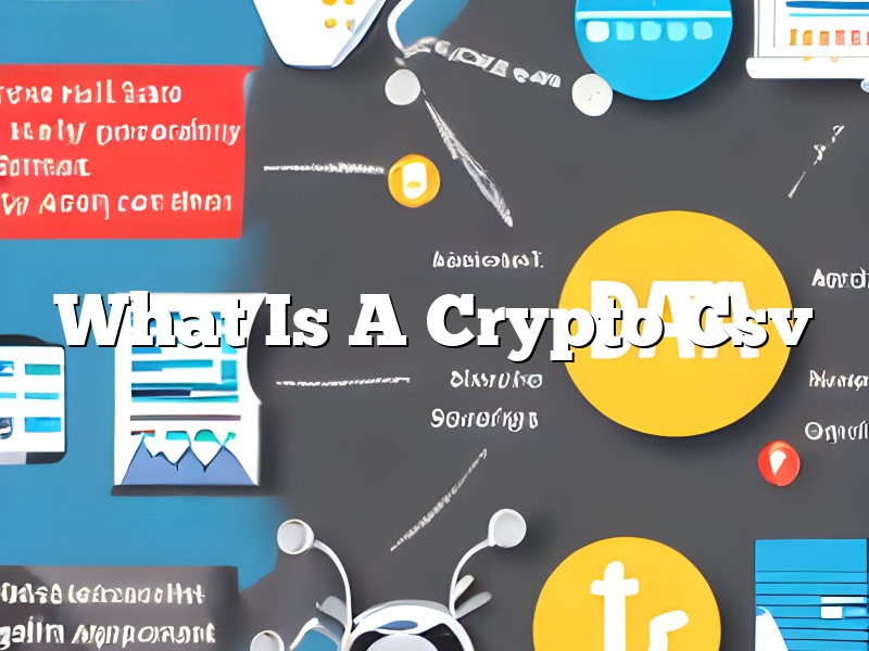 What Is A Crypto Csv