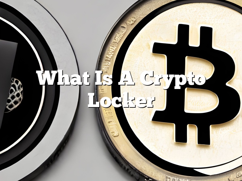 What Is A Crypto Locker