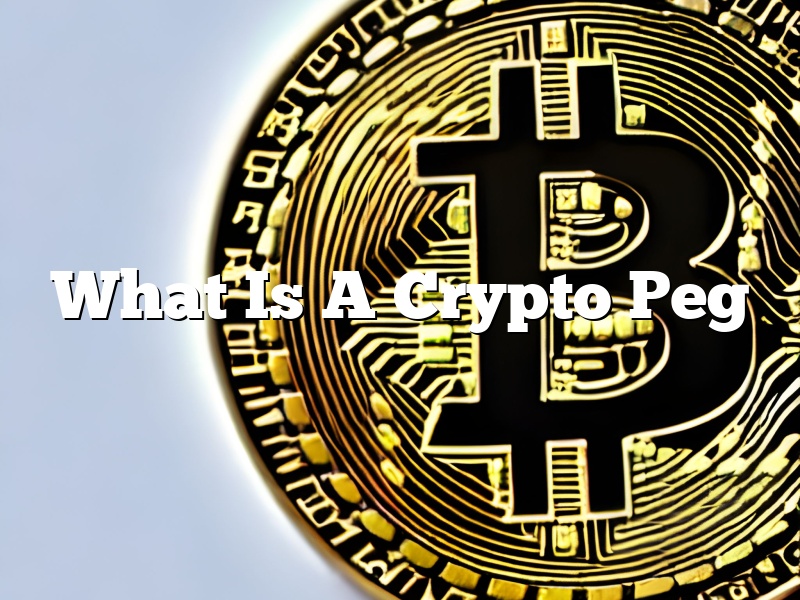 What Is A Crypto Peg