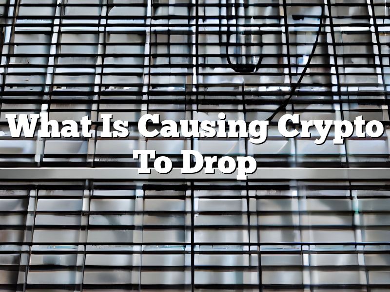 What Is Causing Crypto To Drop