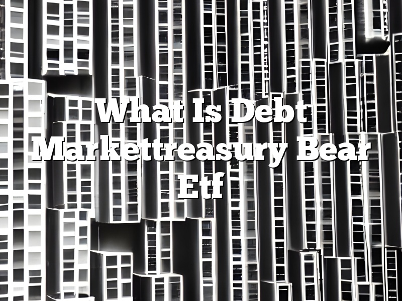 What Is Debt Markettreasury Bear Etf