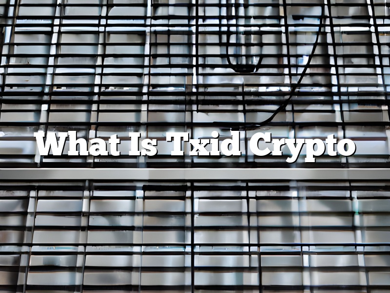 What Is Txid Crypto