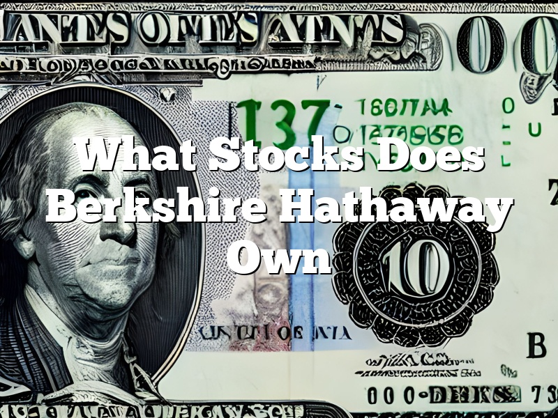 What Stocks Does Berkshire Hathaway Own
