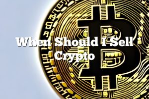 When Should I Sell Crypto