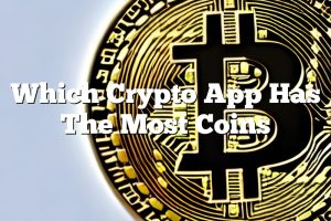 Which Crypto App Has The Most Coins