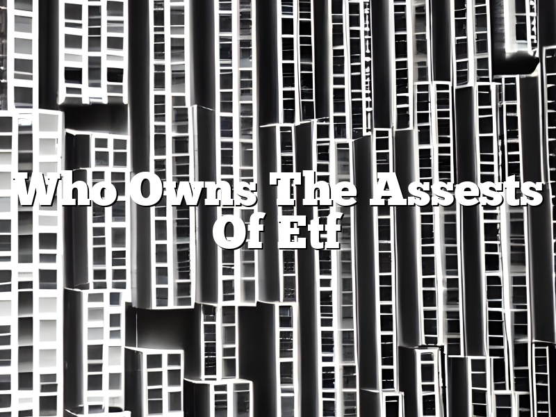 Who Owns The Assests Of Etf