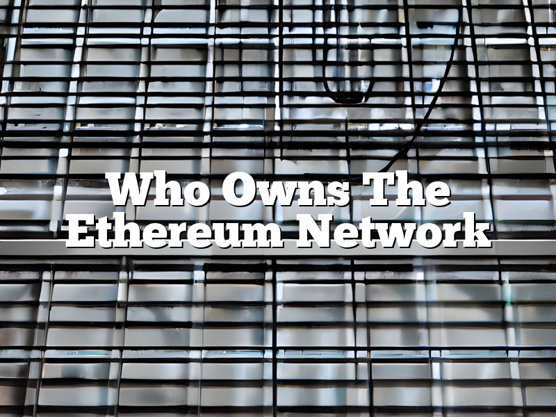Who Owns The Ethereum Network