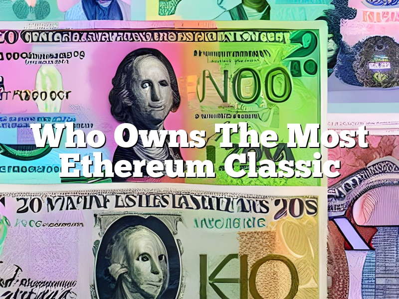 Who Owns The Most Ethereum Classic