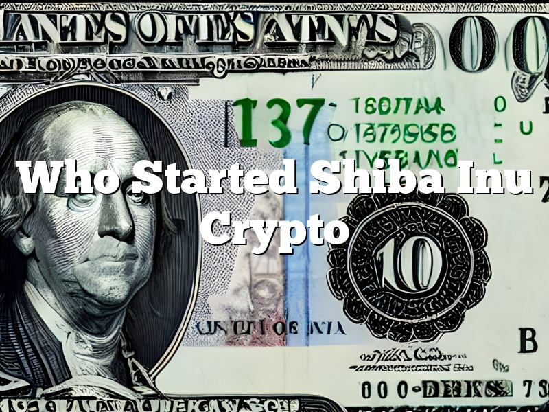 Who Started Shiba Inu Crypto