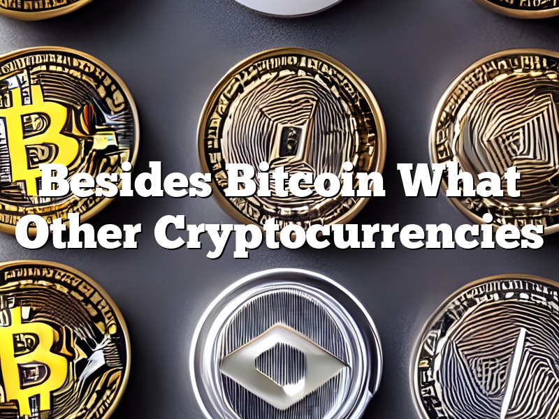 Besides Bitcoin What Other Cryptocurrencies