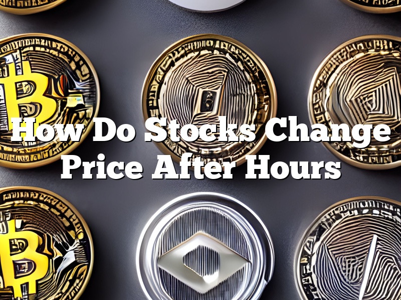 How Do Stocks Change Price After Hours