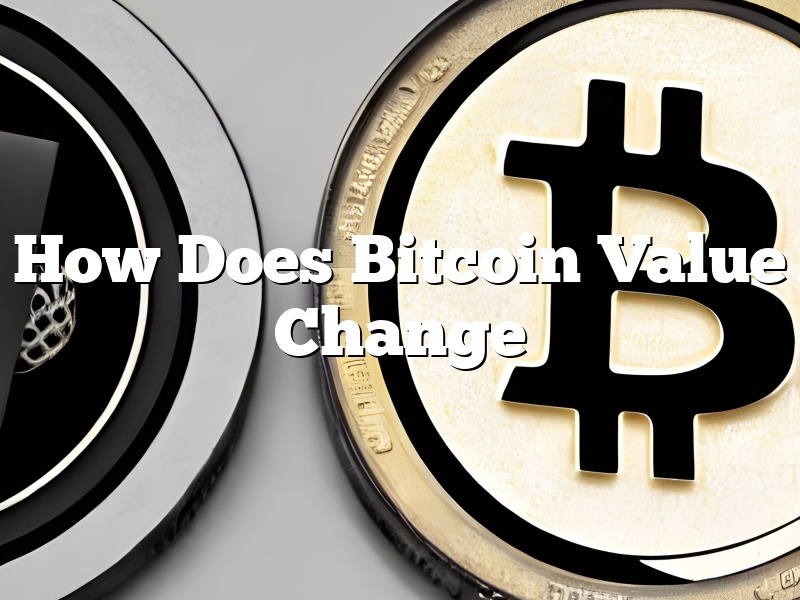 How Does Bitcoin Value Change
