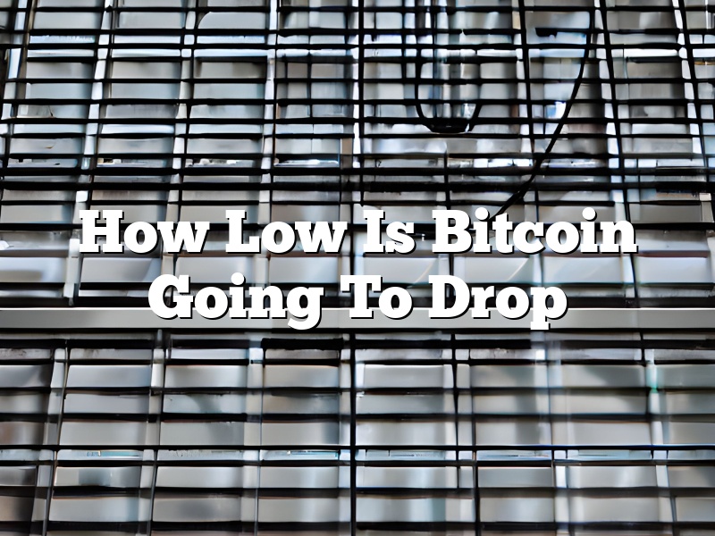 How Low Is Bitcoin Going To Drop