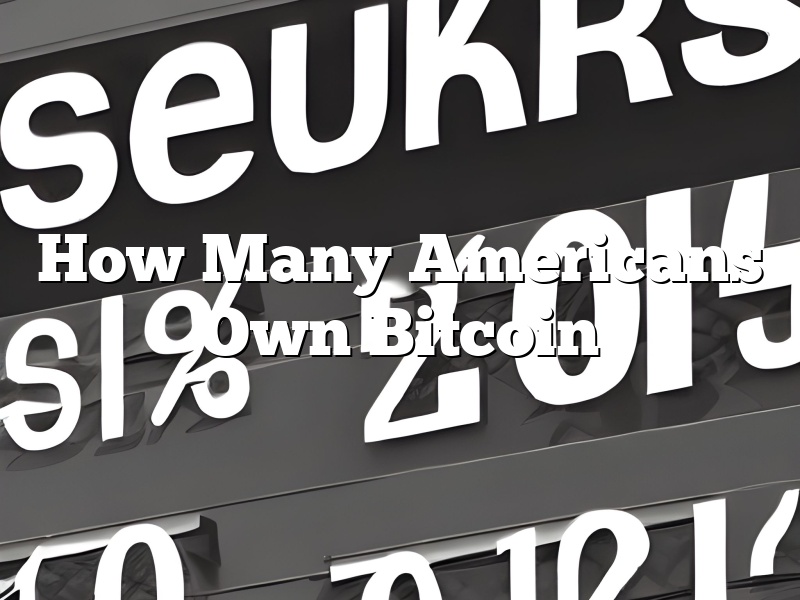 How Many Americans Own Bitcoin