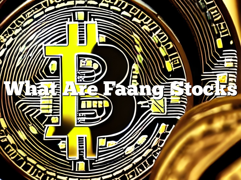 What Are Faang Stocks