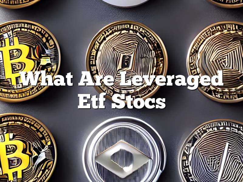 What Are Leveraged Etf Stocs