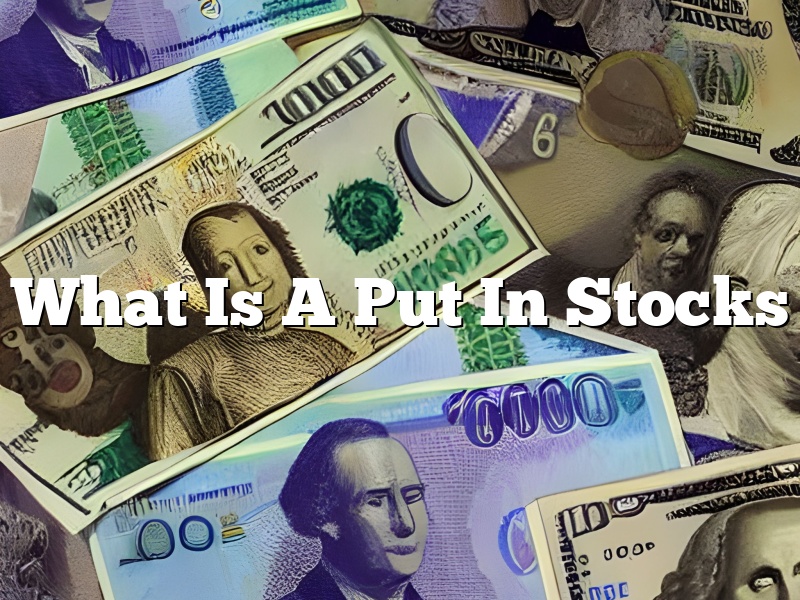 What Is A Put In Stocks