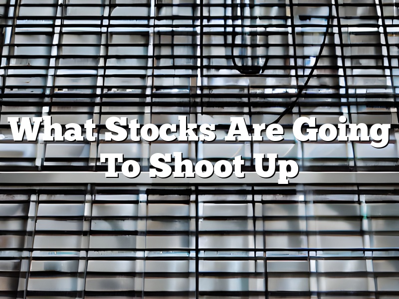 What Stocks Are Going To Shoot Up