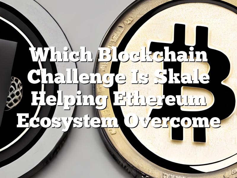 Which Blockchain Challenge Is Skale Helping Ethereum Ecosystem Overcome