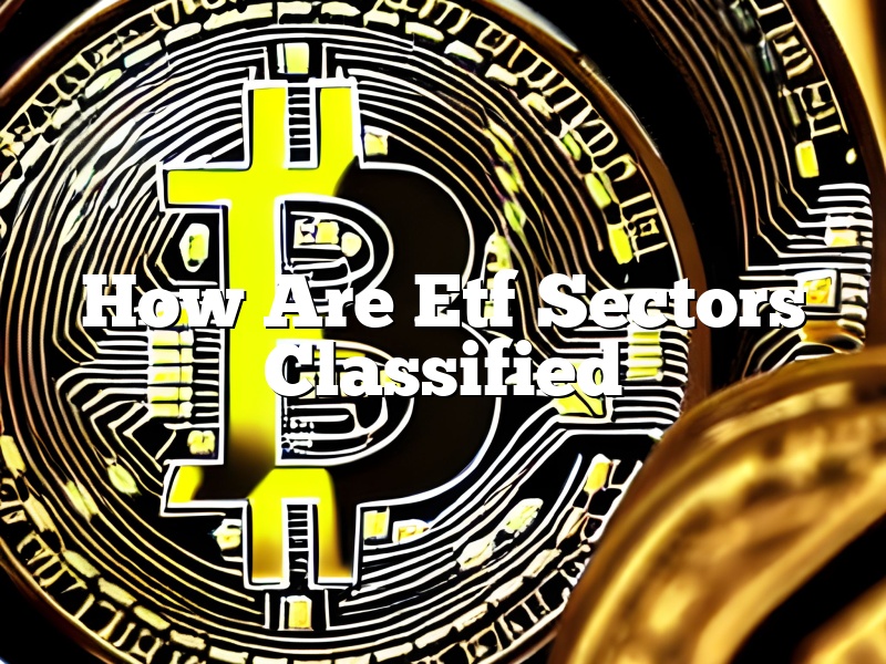 How Are Etf Sectors Classified