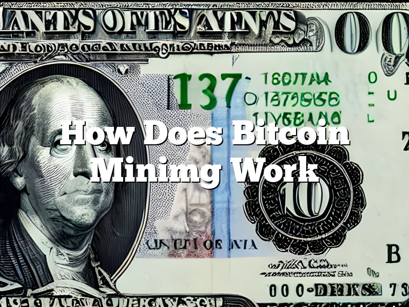 How Does Bitcoin Minimg Work