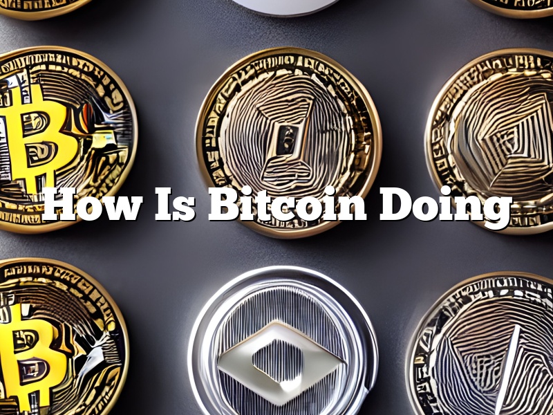 How Is Bitcoin Doing
