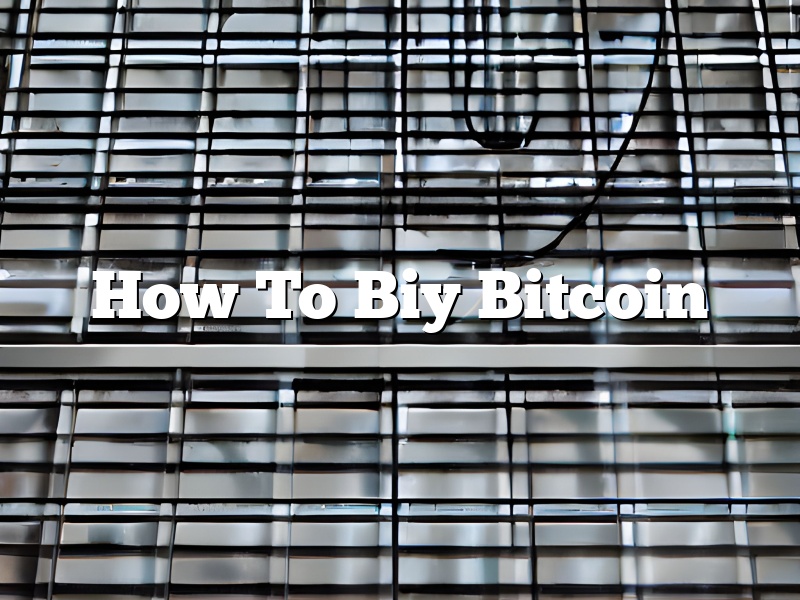 How To Biy Bitcoin